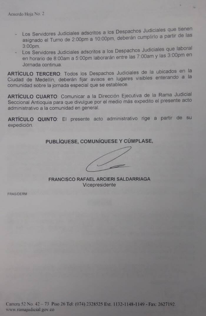 ACUERDO CSJANTA19 82 FEB 2019 2