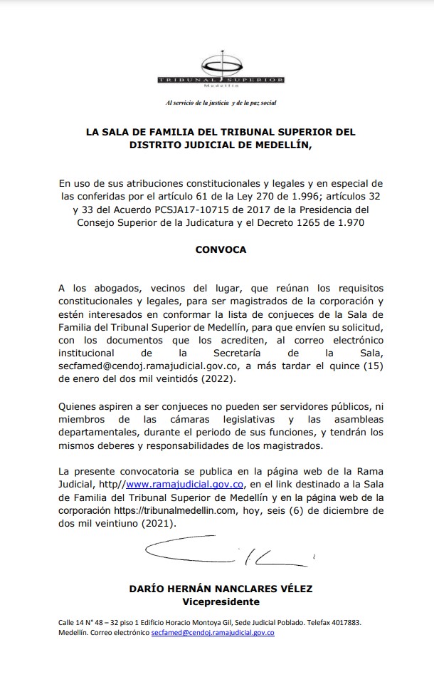CONVOCATORIA CONJUECES2021 FLIA